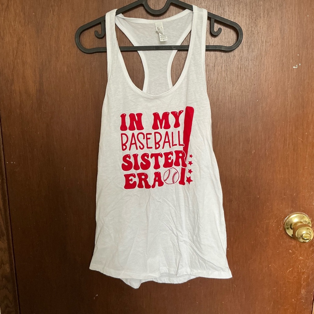 Next Level Apparel White Tank Top